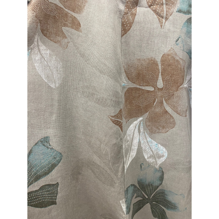 Printed Linen Romper