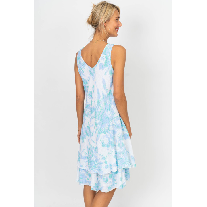 T/D Linen Dress